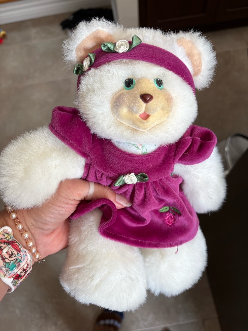 rare fisher price briarbeyy bear maggieberry complete